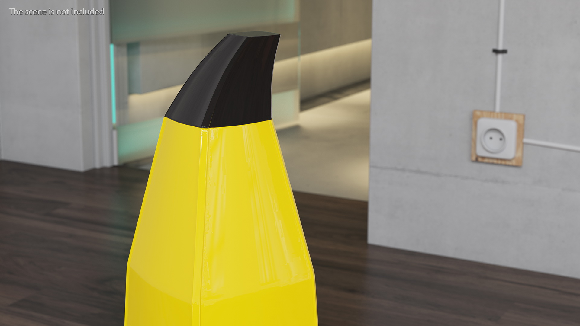 Banana Cone Caution Wet Floor Sign 60cm 3D model