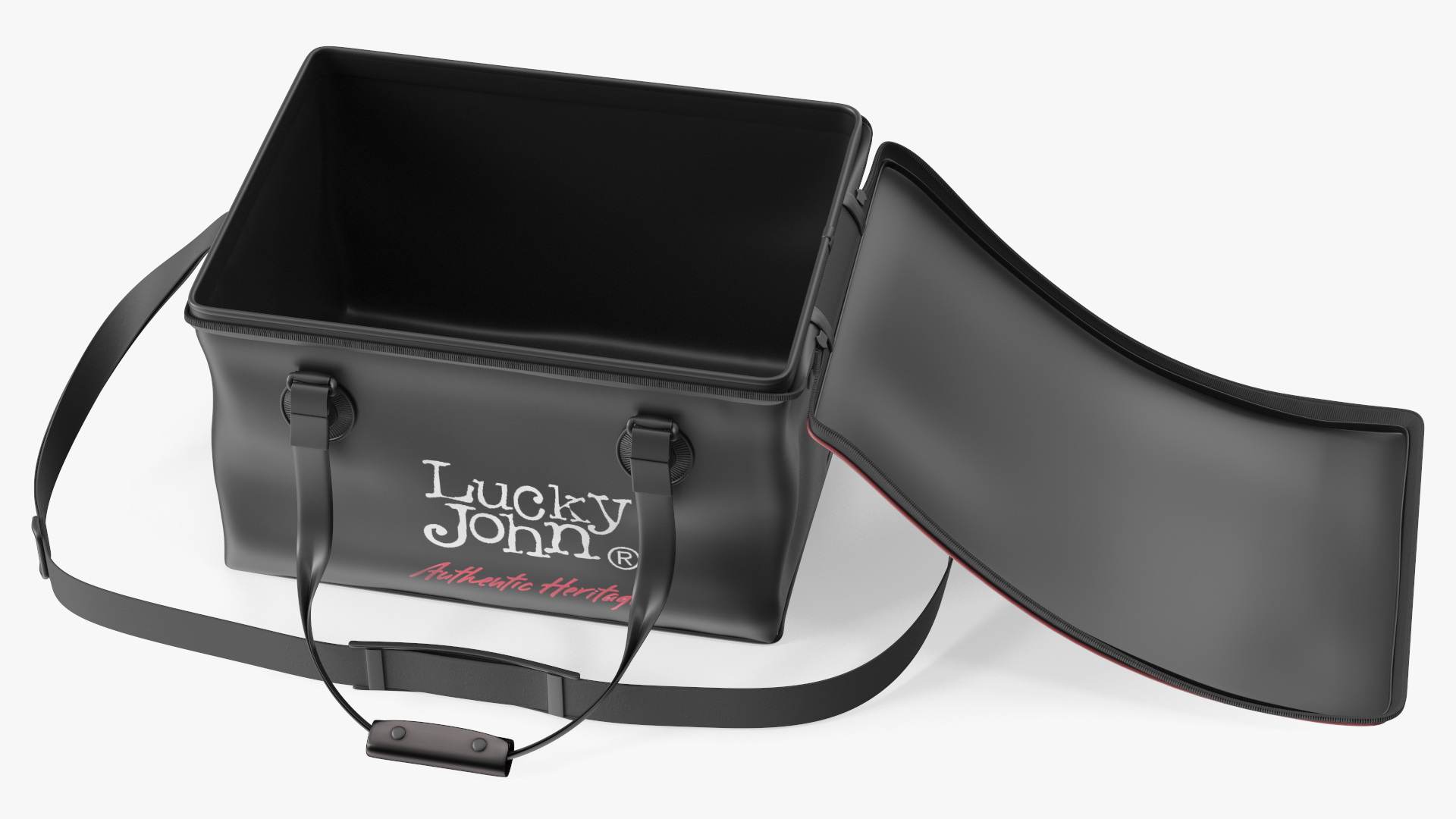 3D Lucky John Angler Bag Open