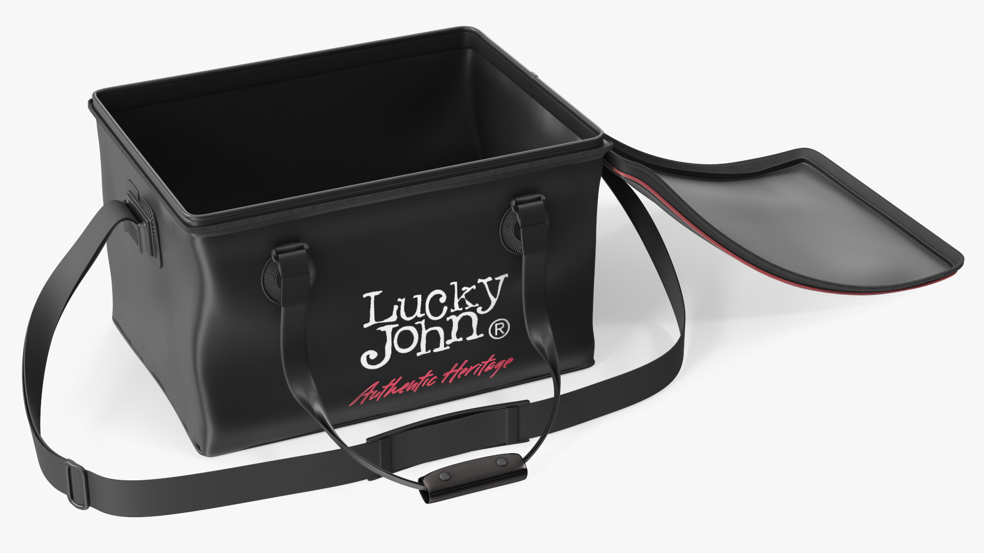 3D Lucky John Angler Bag Open