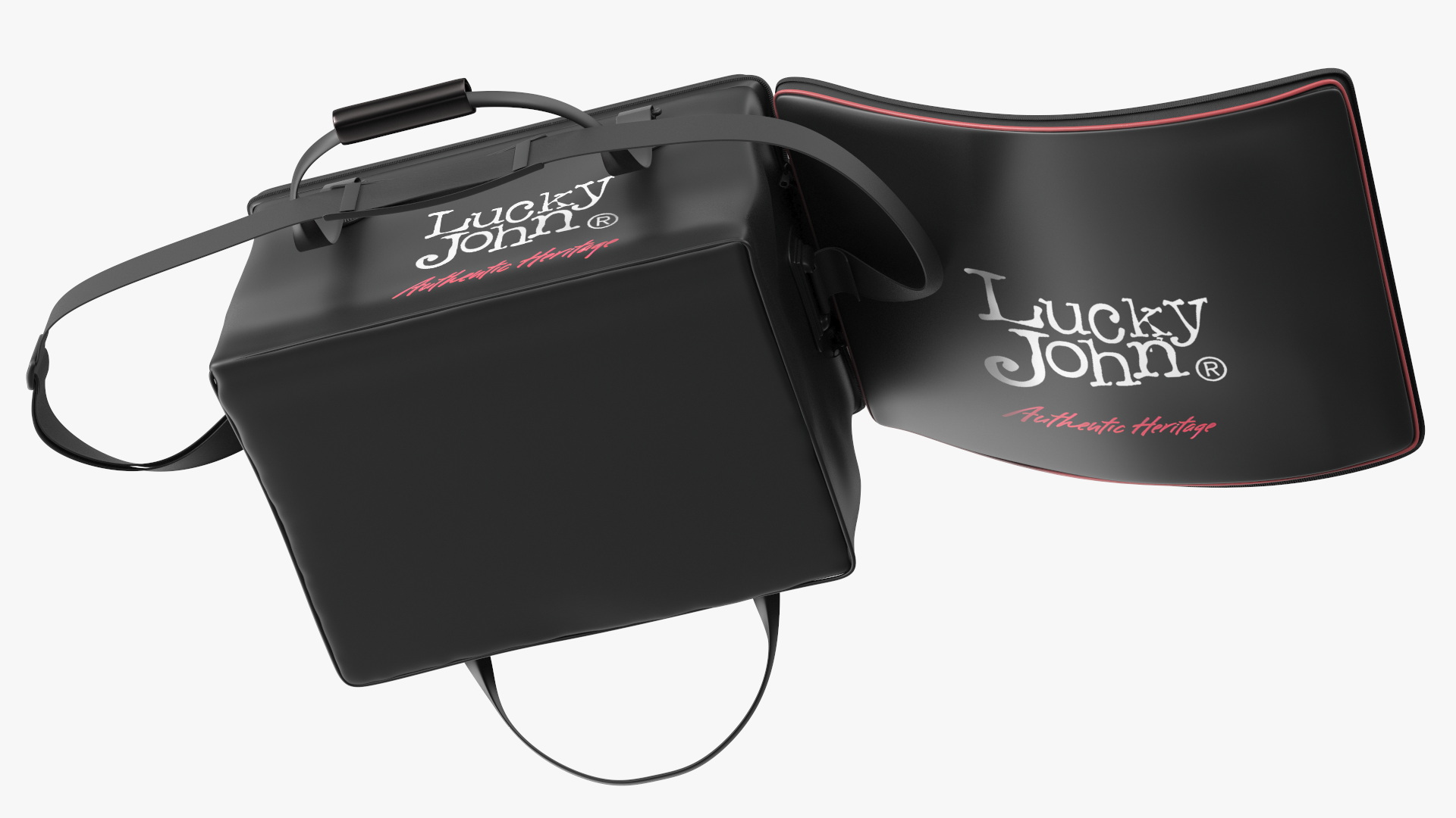 3D Lucky John Angler Bag Open