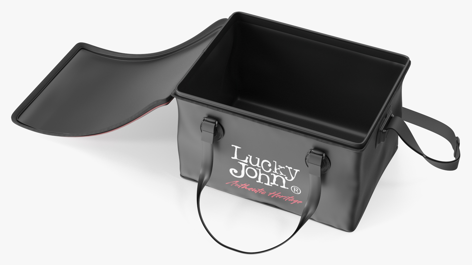 3D Lucky John Angler Bag Open