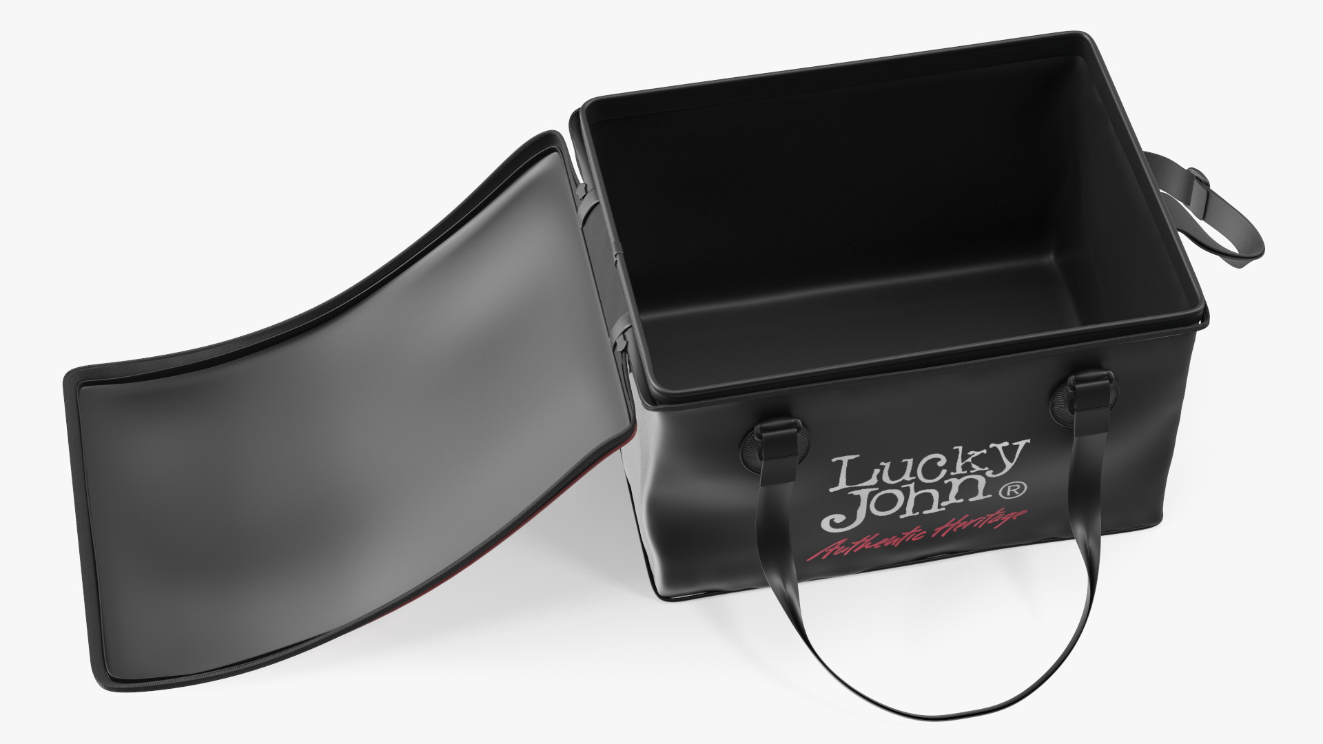 3D Lucky John Angler Bag Open