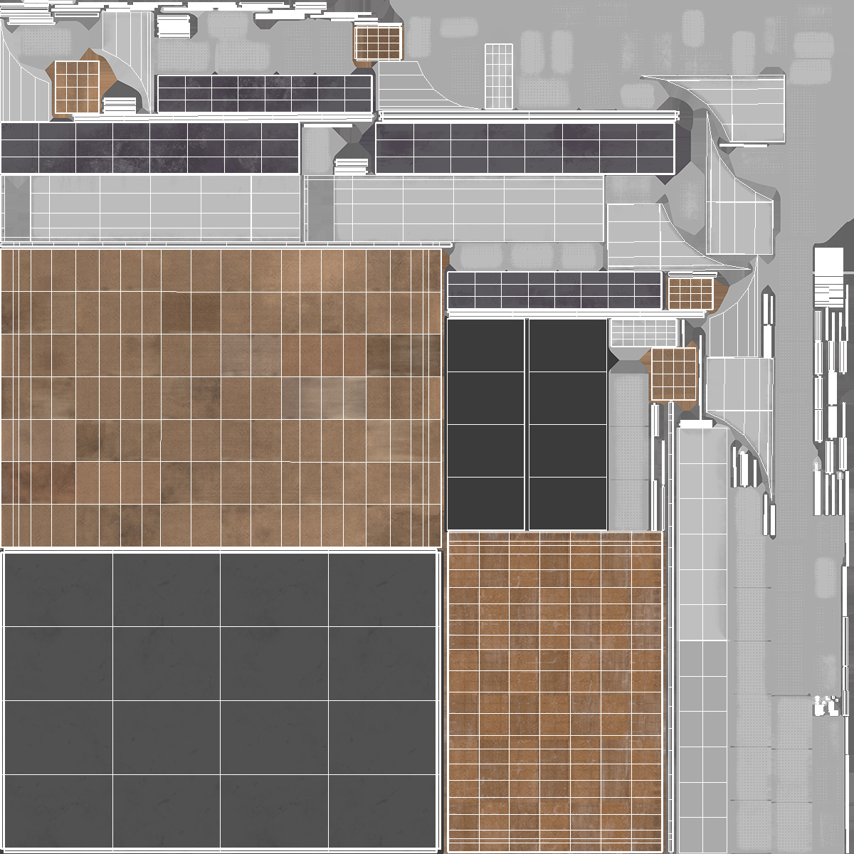 3D Skatepark Ramp and Skateboarder