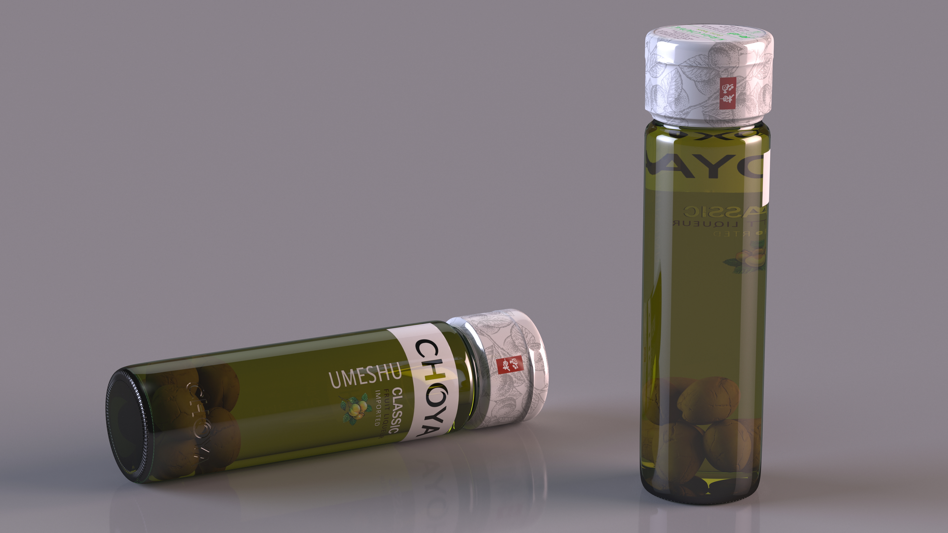 Japanese Ume Liqueur Choya Classic 3D model