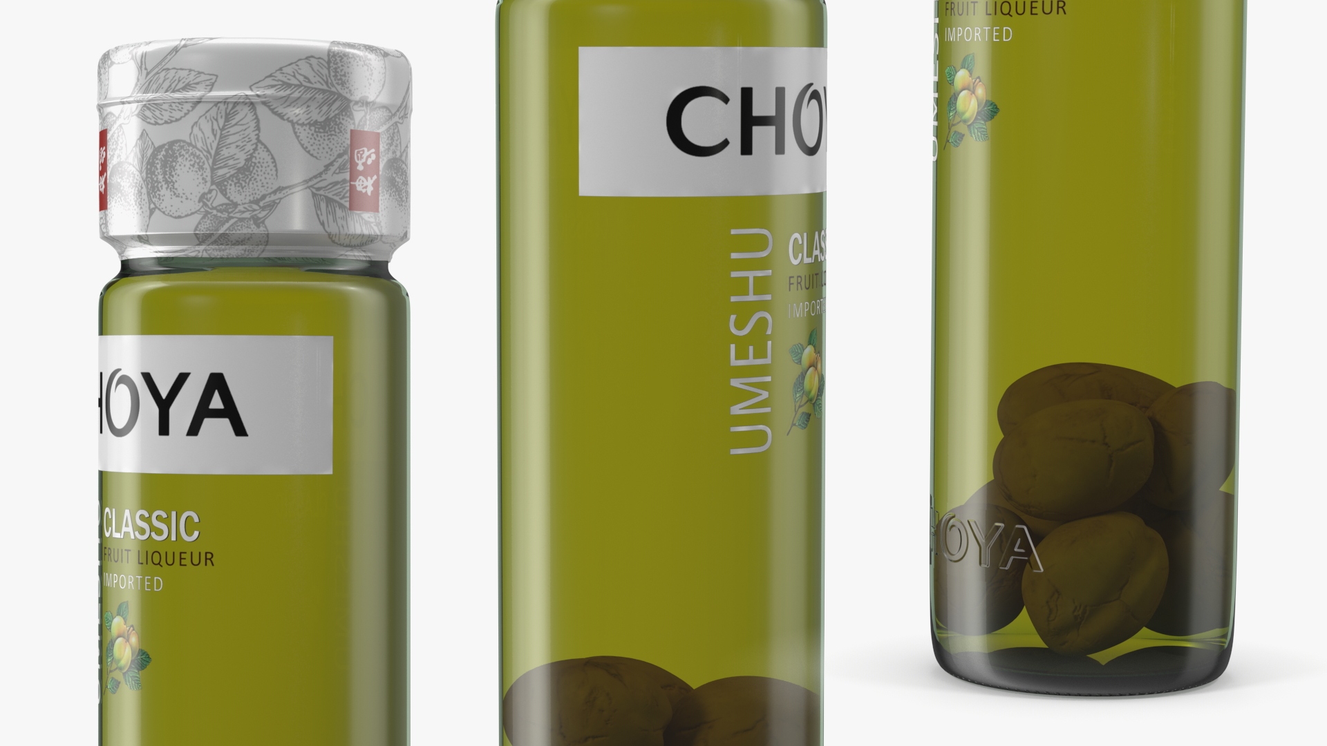 Japanese Ume Liqueur Choya Classic 3D model