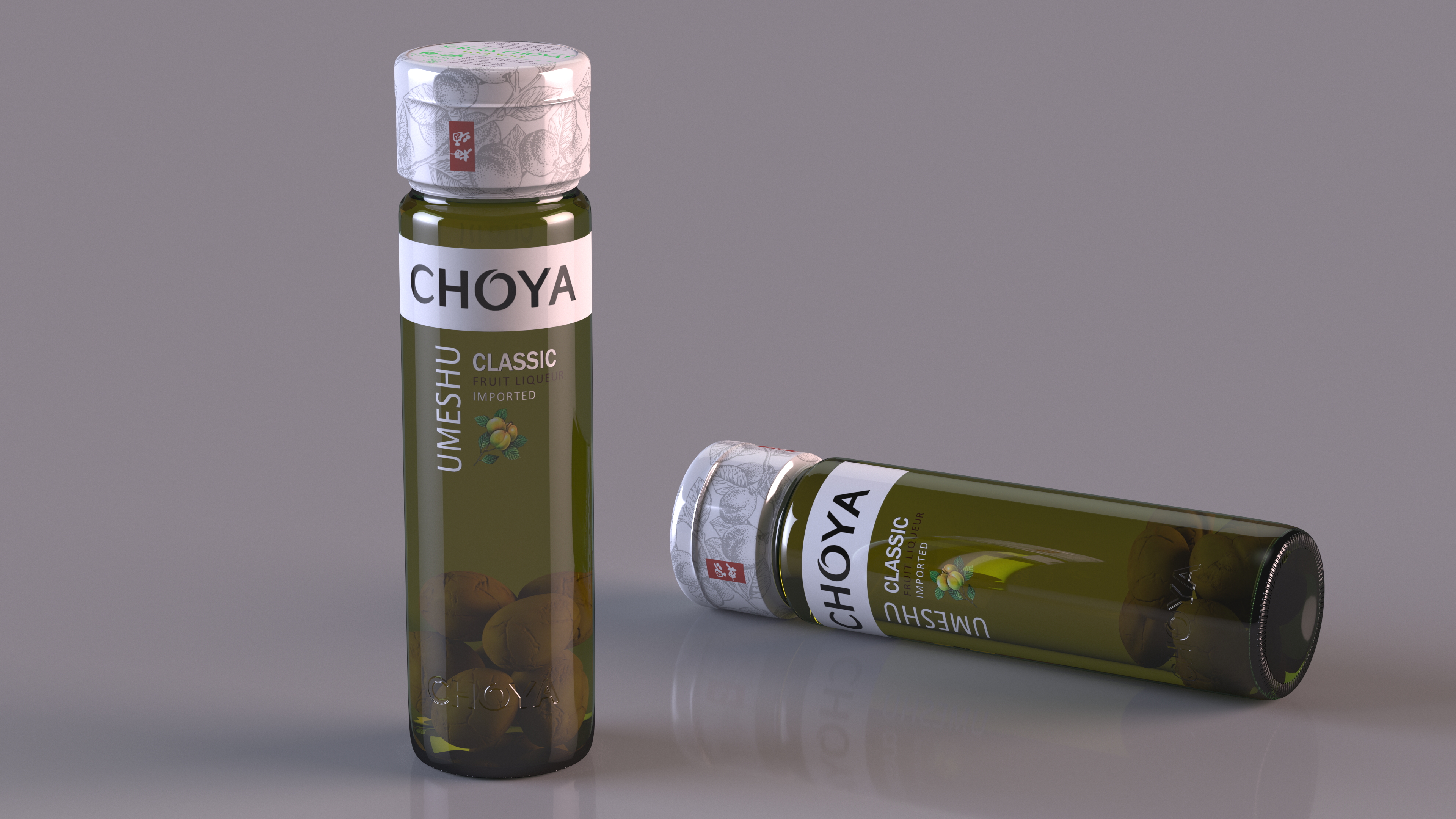 Japanese Ume Liqueur Choya Classic 3D model