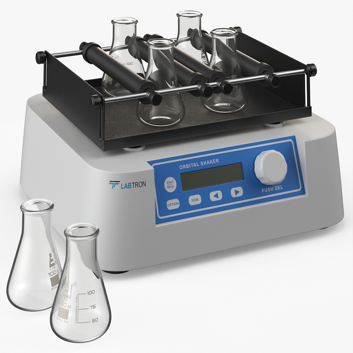 Labtron Orbital Shaker LOS B16 with Flasks