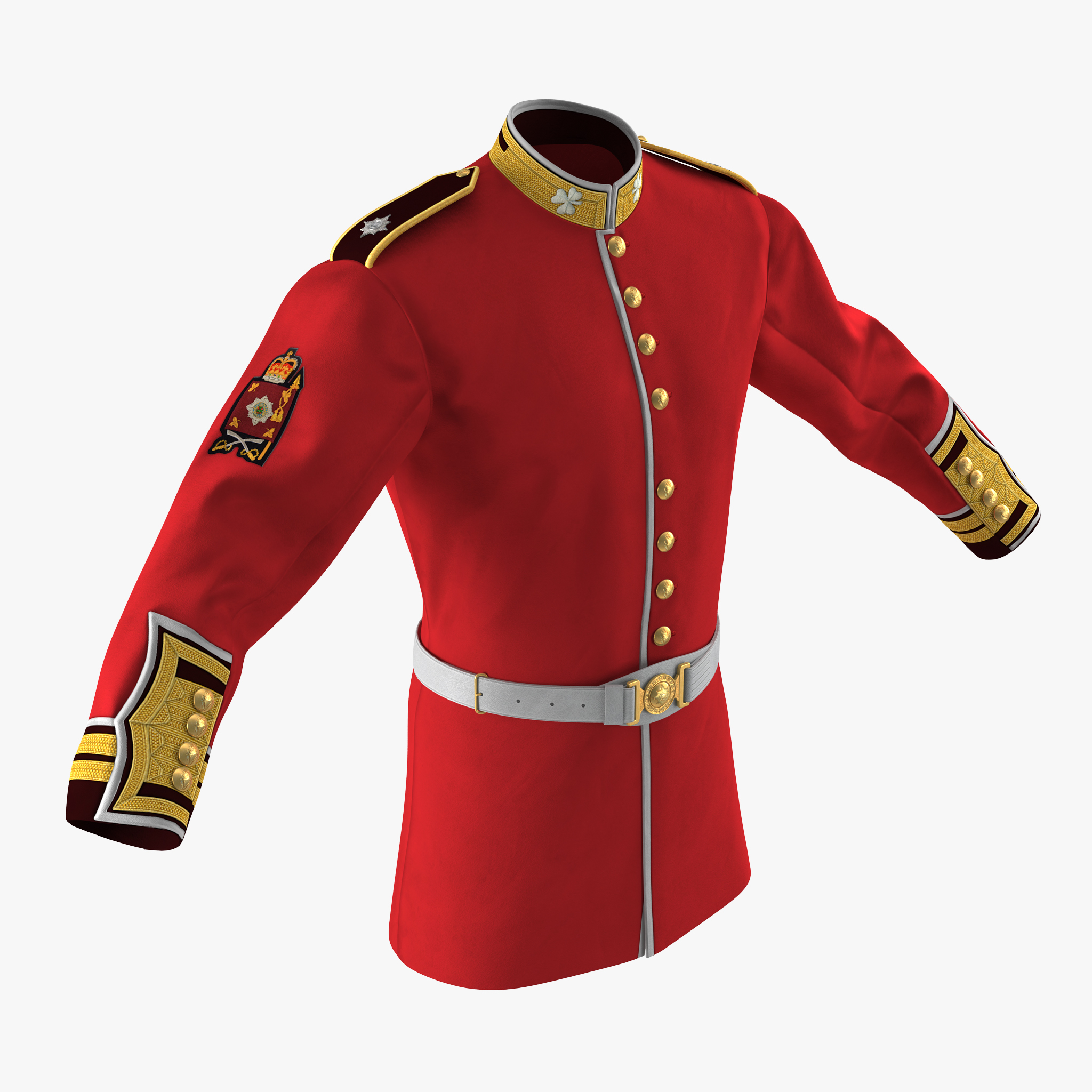 Irish Guard Sergeant Tunic and Belt