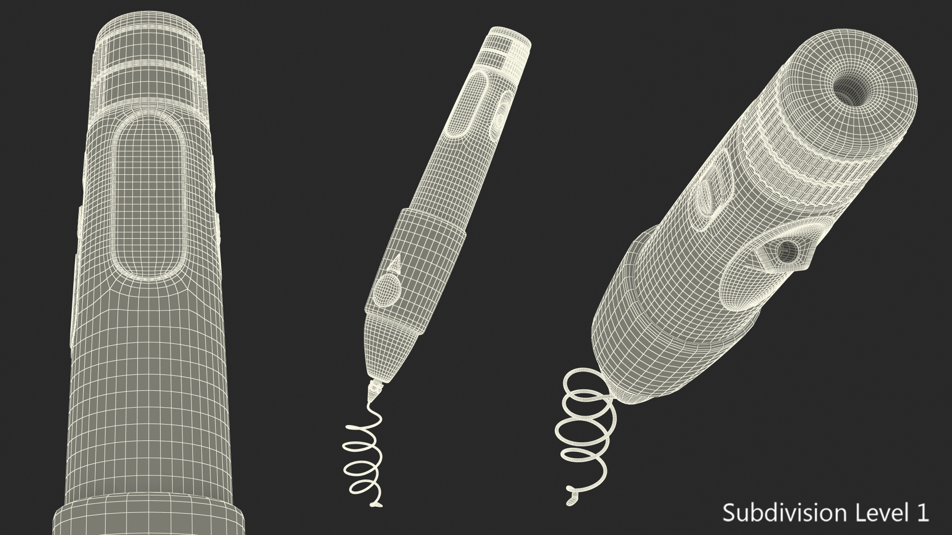 3D 3doodler Pro Extrudes Spiral model