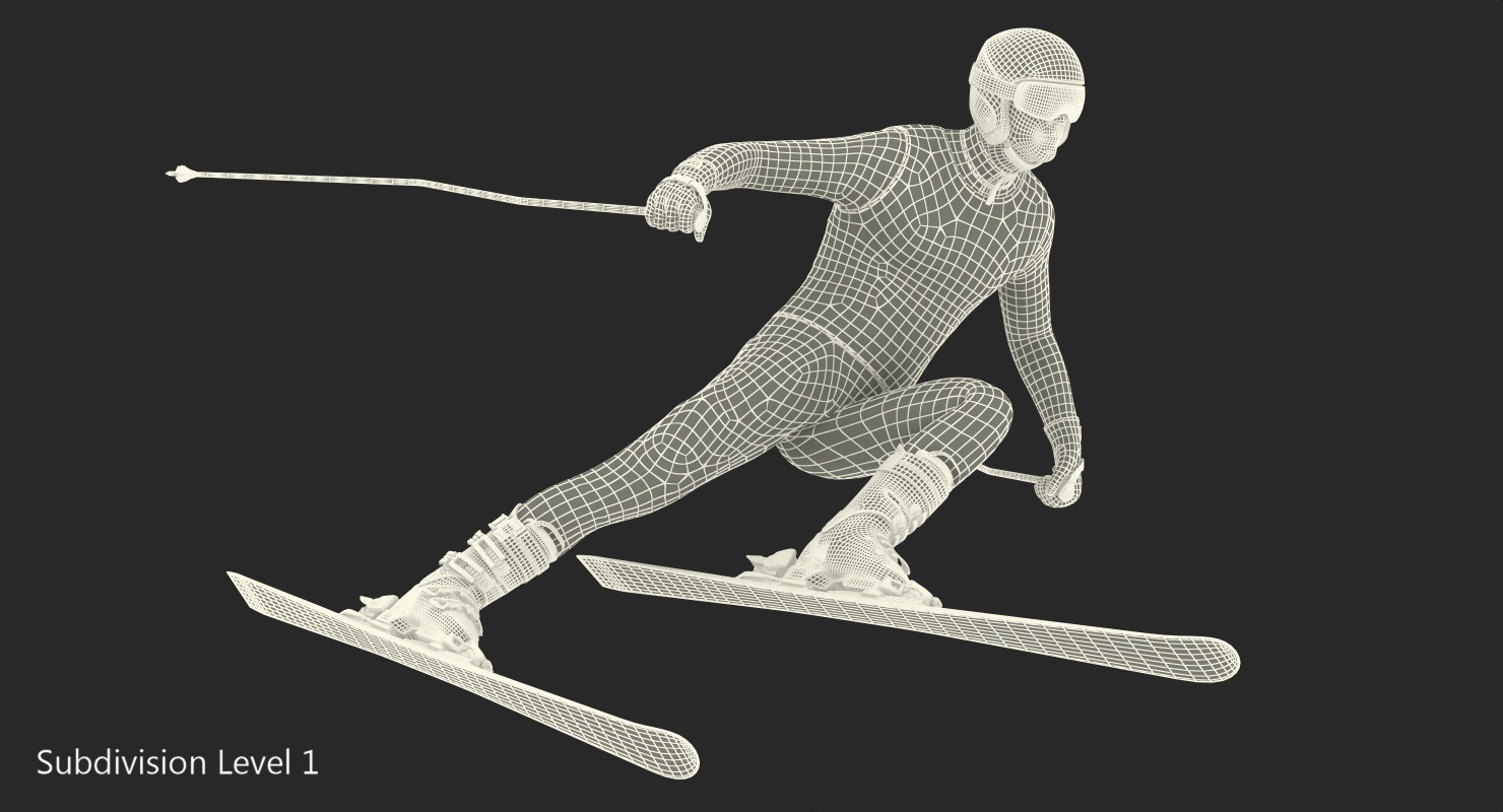 Extreme Downhill Skier 3D