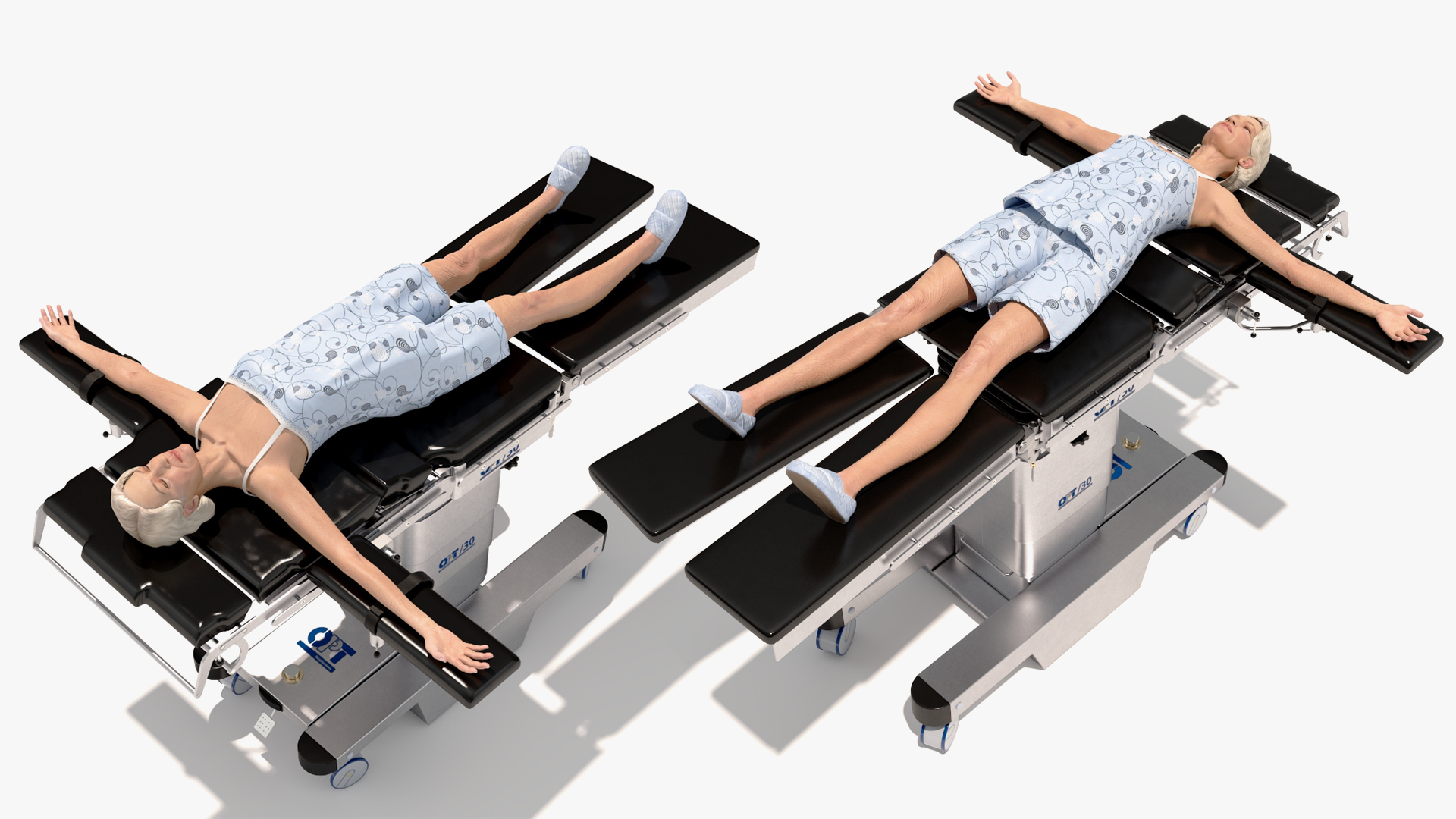 Woman on Operating Table 3D model
