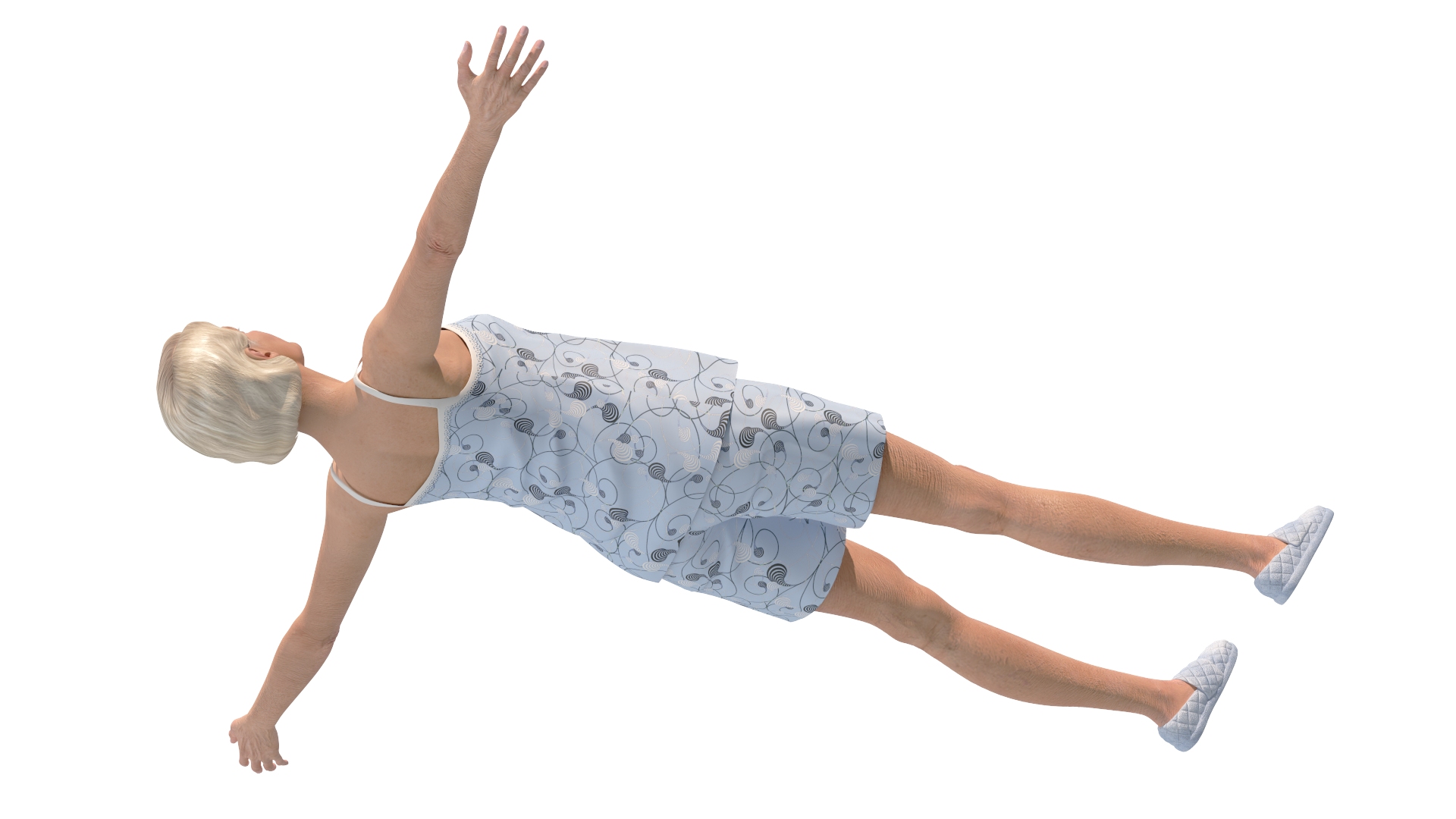 Woman on Operating Table 3D model