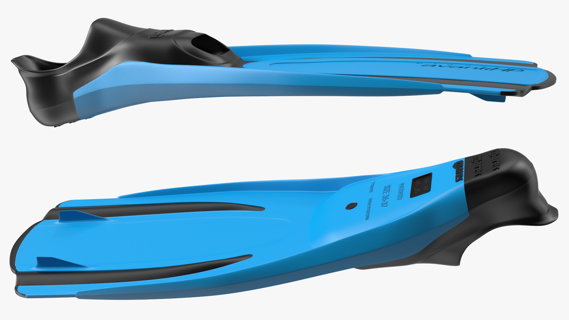 3D Medium Swim Fins