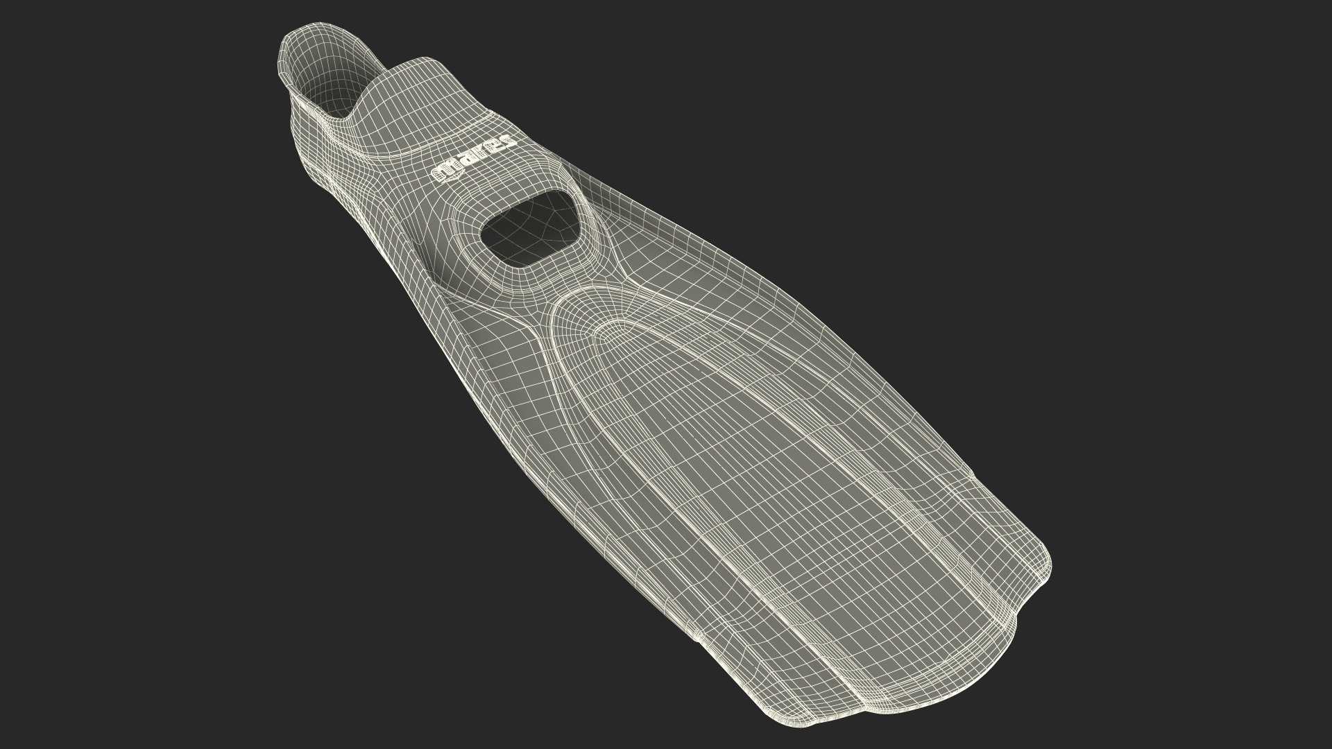 3D Medium Swim Fins