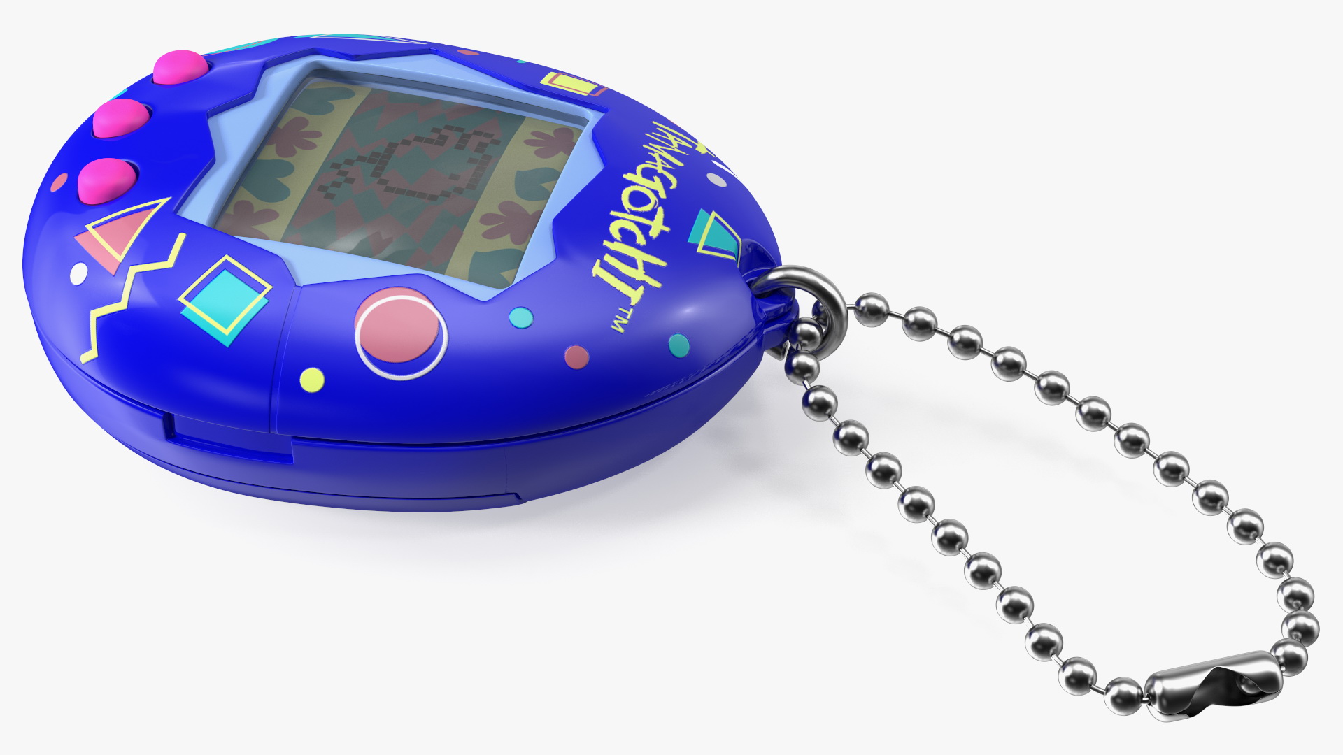 3D model Retro Tamagotchi Bandai Violet