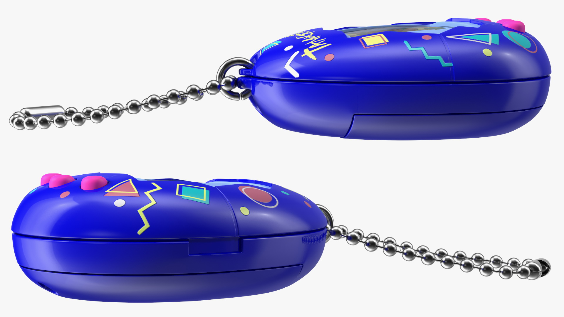 3D model Retro Tamagotchi Bandai Violet