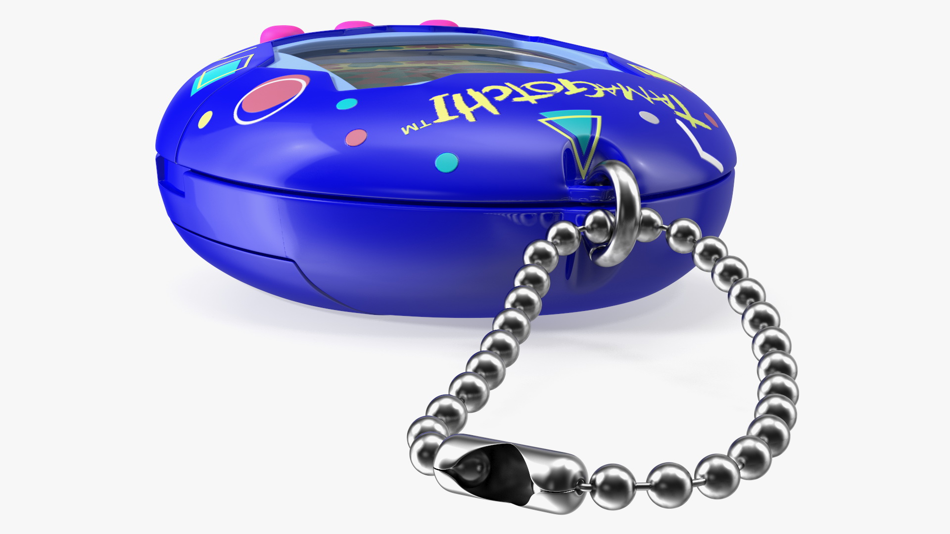 3D model Retro Tamagotchi Bandai Violet