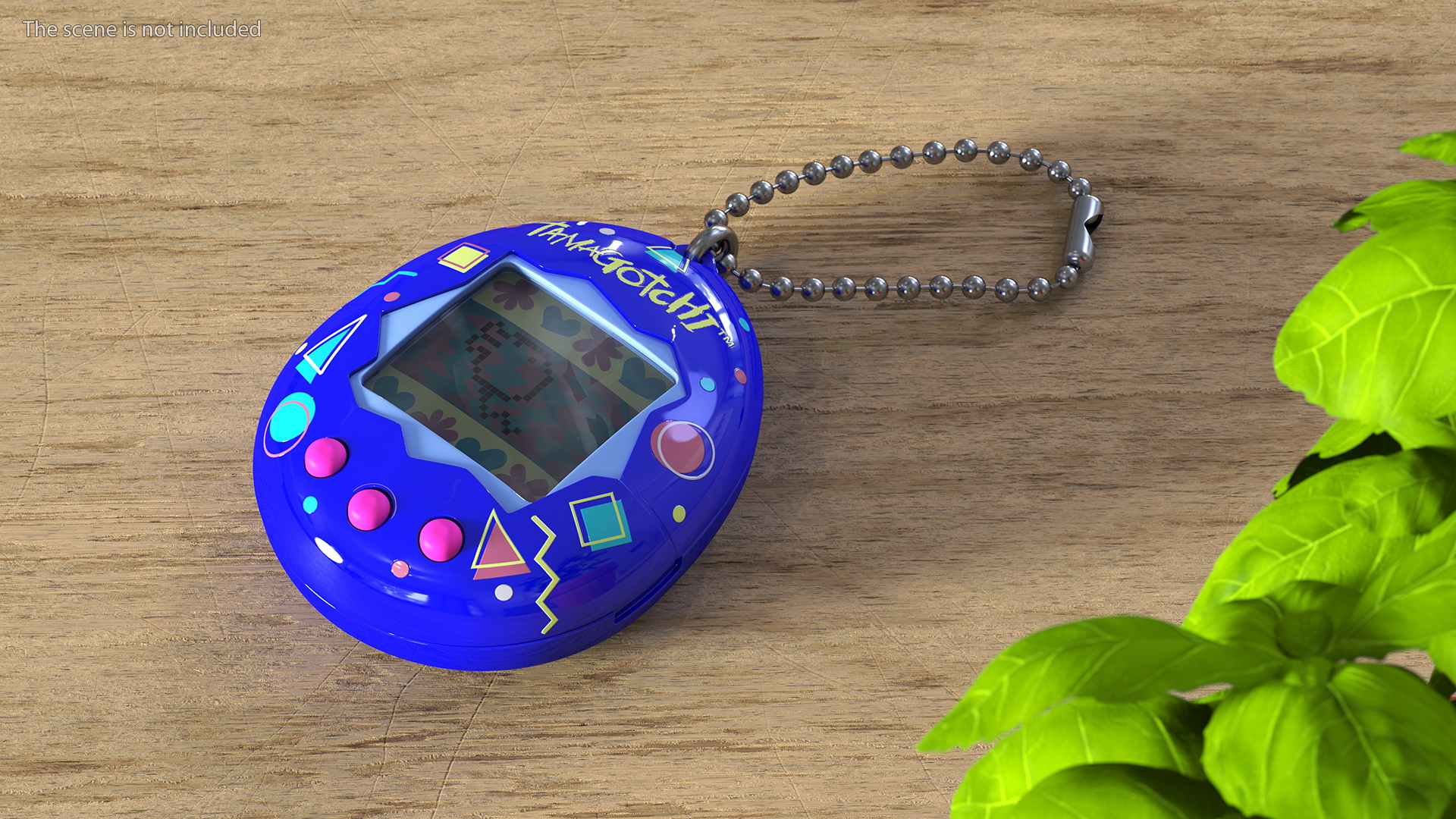 3D model Retro Tamagotchi Bandai Violet