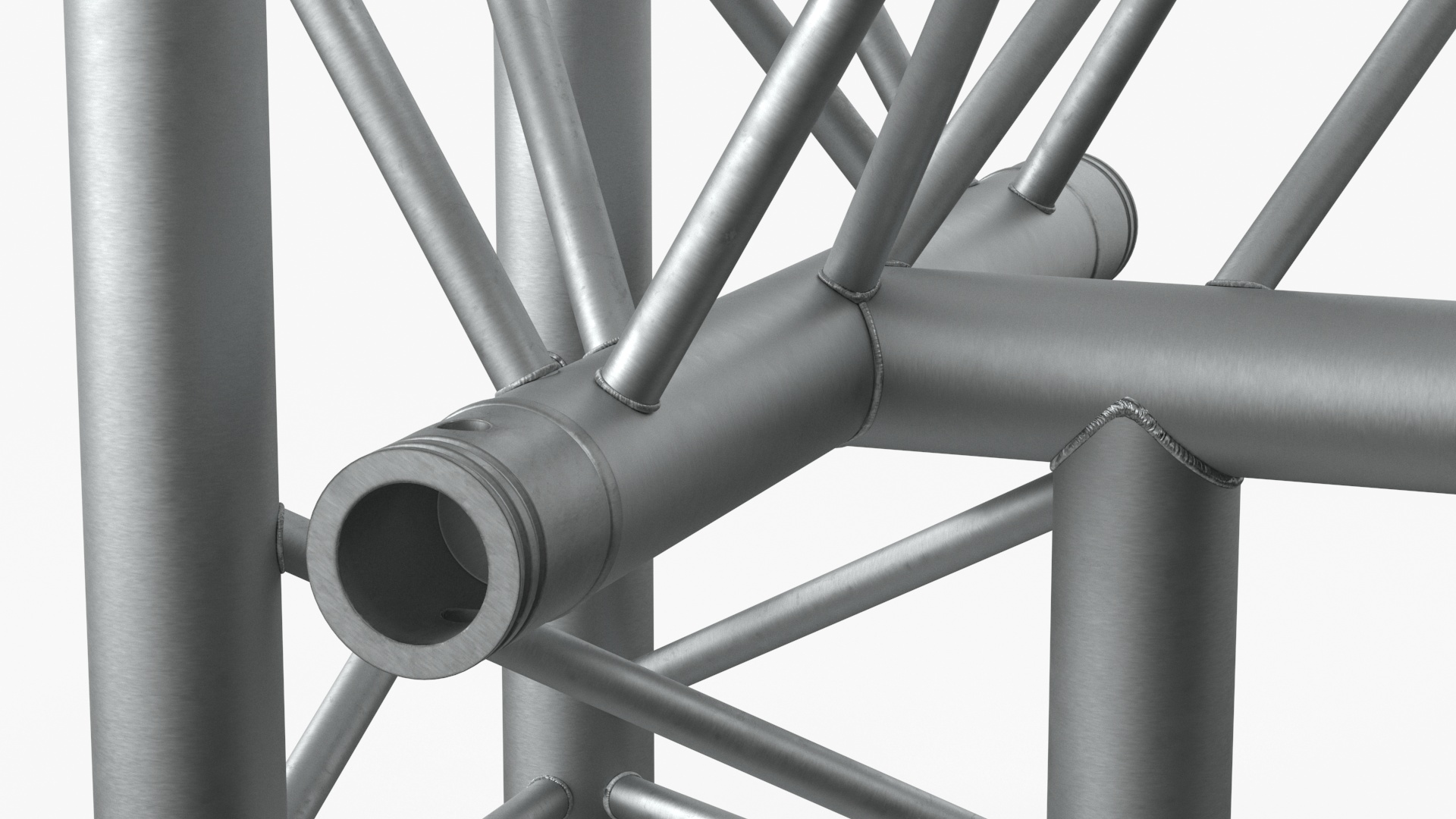 Industrial Truss Modular 3D model