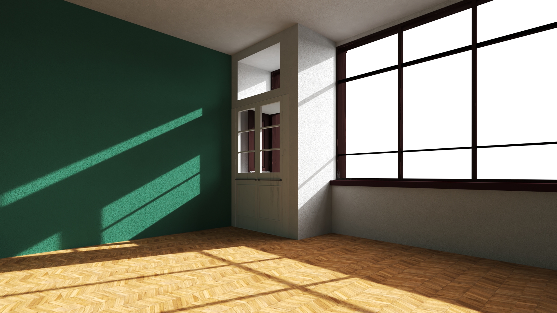 3D Small Retail Shop Front model