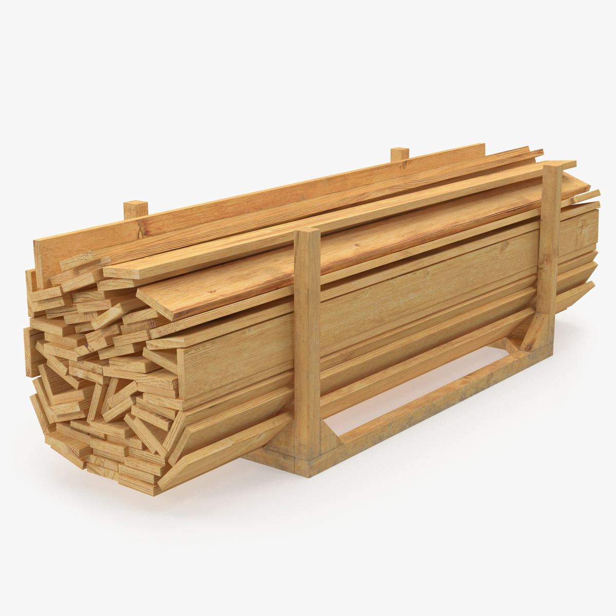 Storage 3D Model, view 3