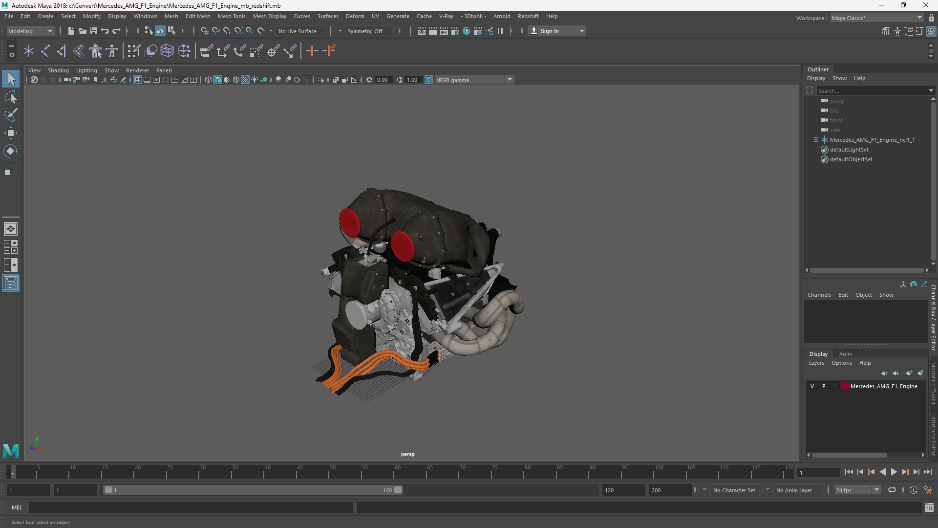 Mercedes AMG F1 Engine - view 11