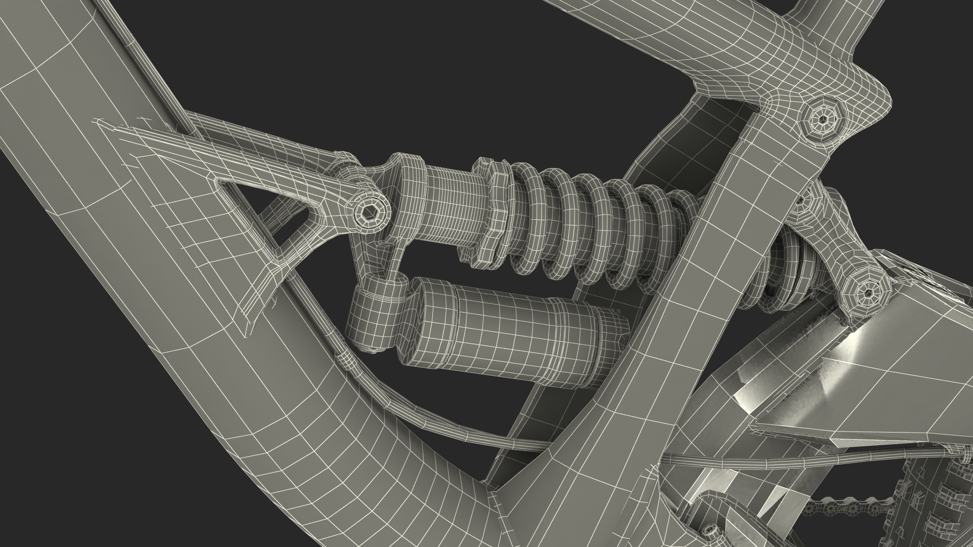 GT Fury Downhill Mountain Bike Rigged 3D