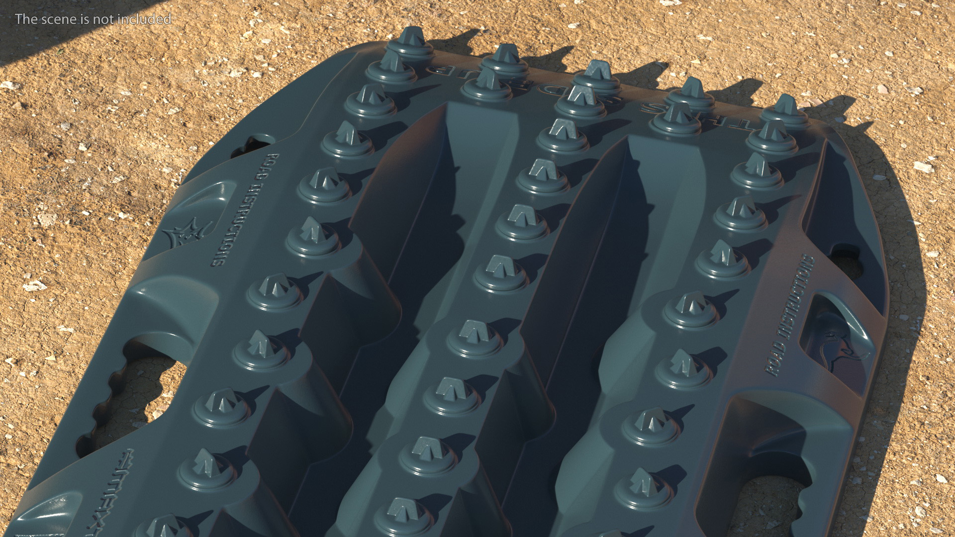 3D model Black Traction Board
