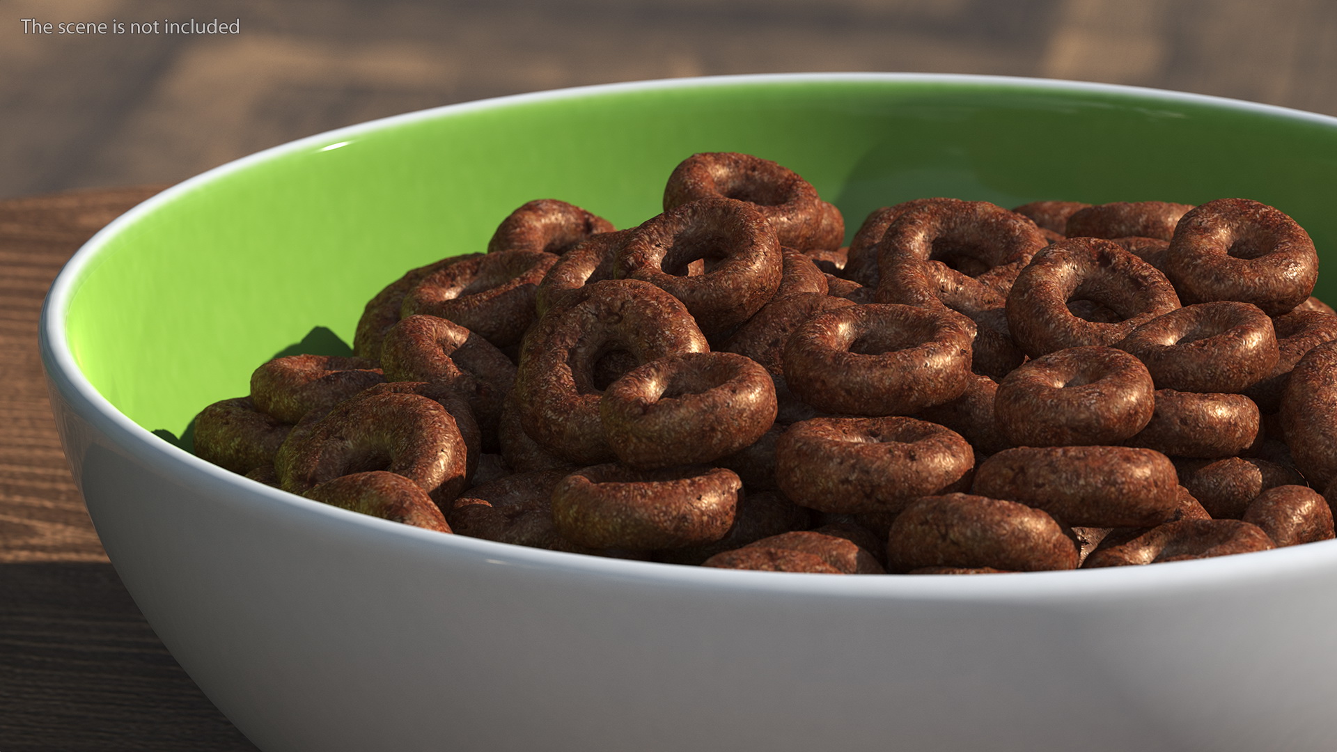 3D model Chocolate Rings Breakfast
