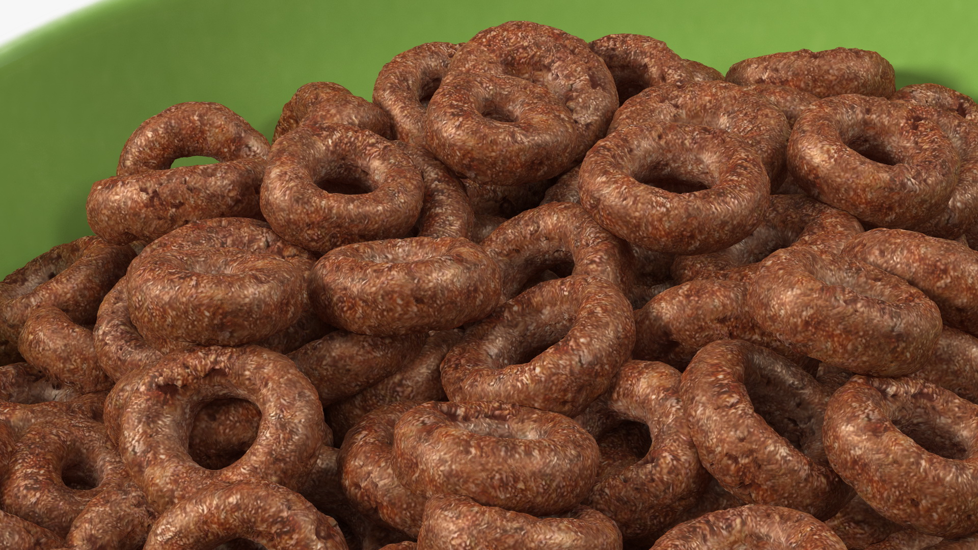 3D model Chocolate Rings Breakfast