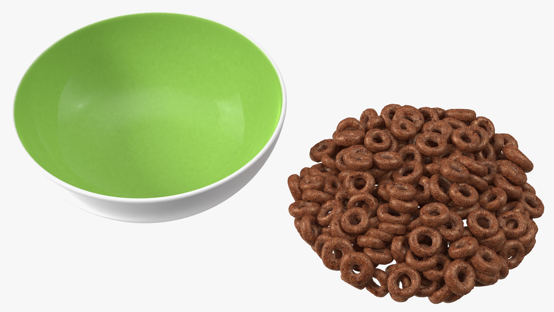 3D model Chocolate Rings Breakfast