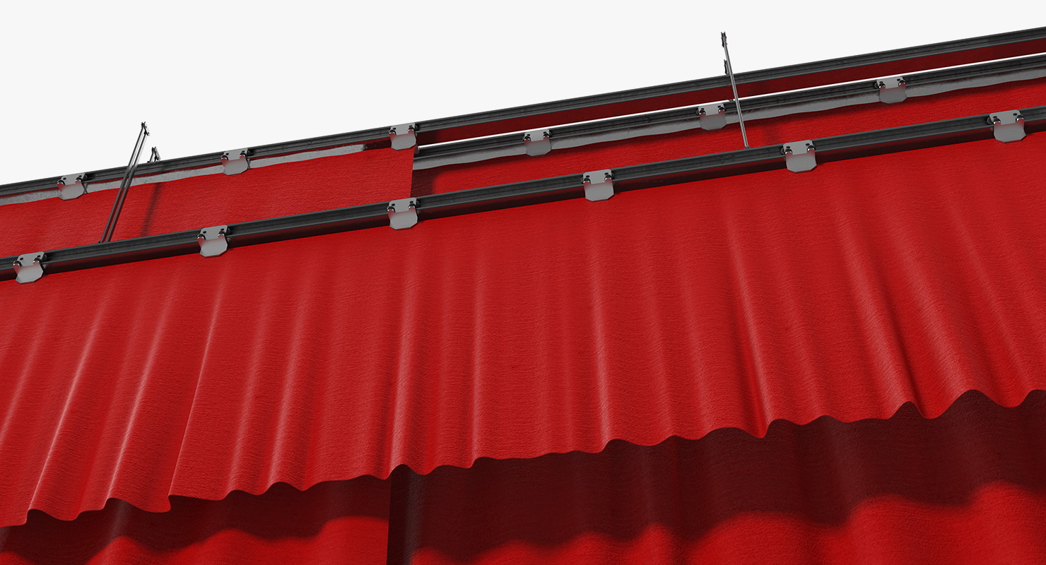 3D Stage Curtain model