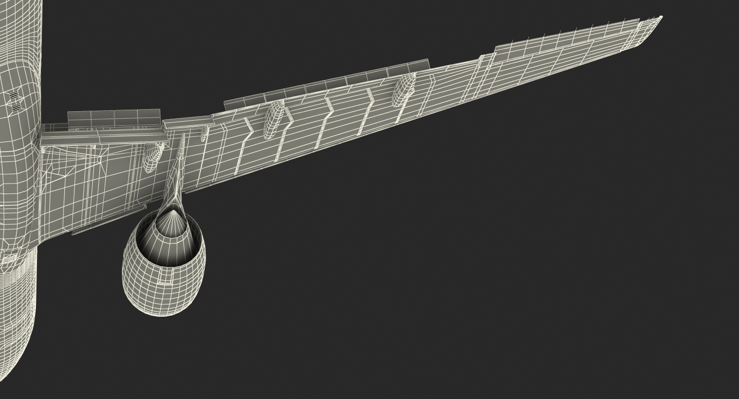 3D model Boeing 777 200 Air France