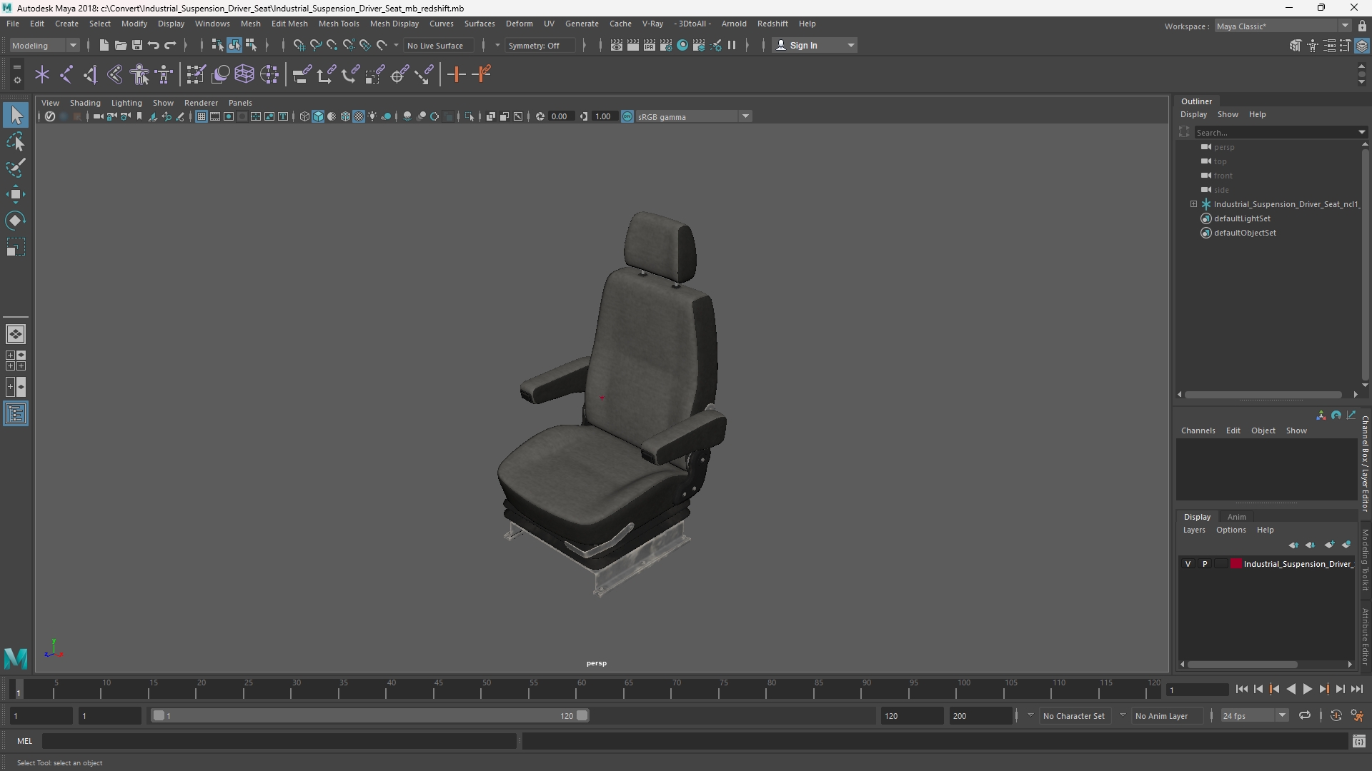 Industrial Suspension Driver Seat - view 11