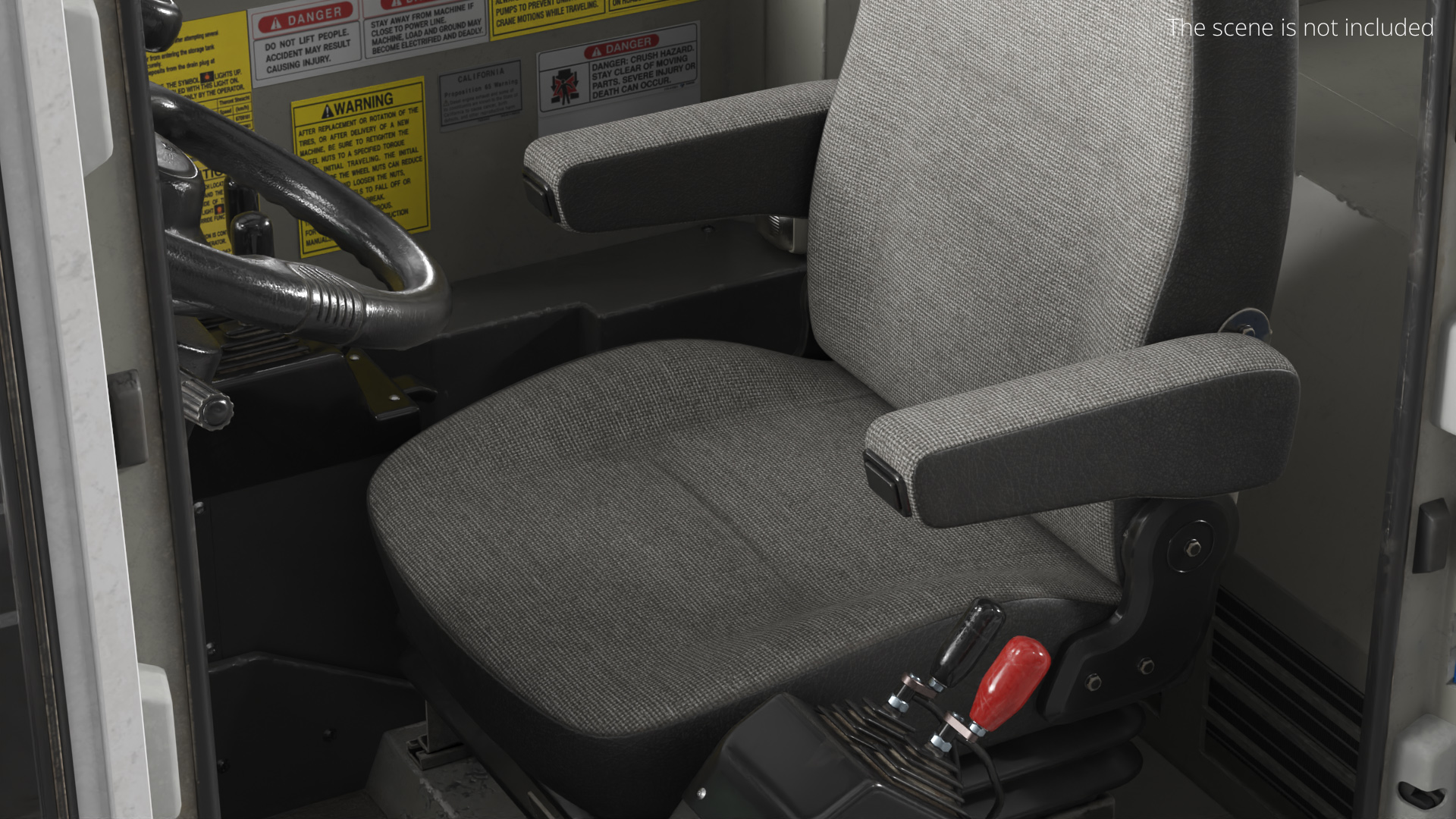 Industrial Suspension Driver Seat - view 3