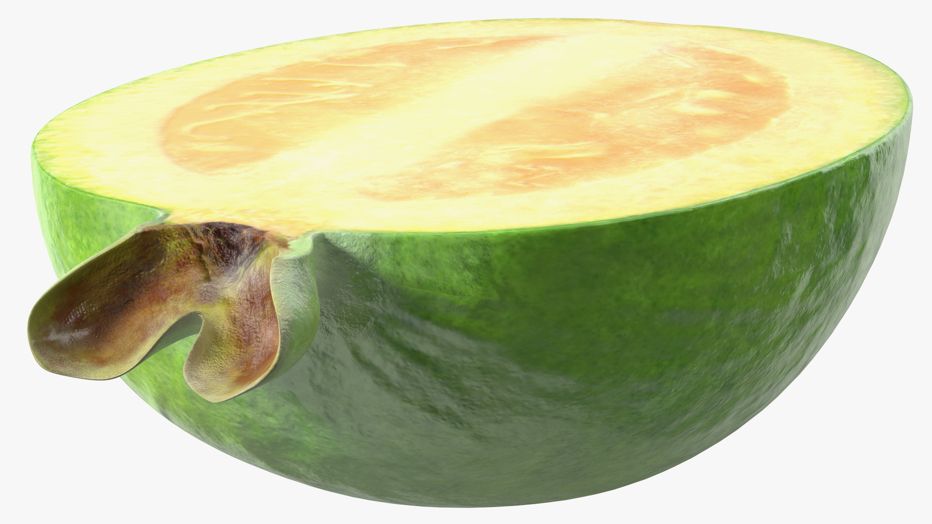 Feijoa Fruit Cut Along 3D