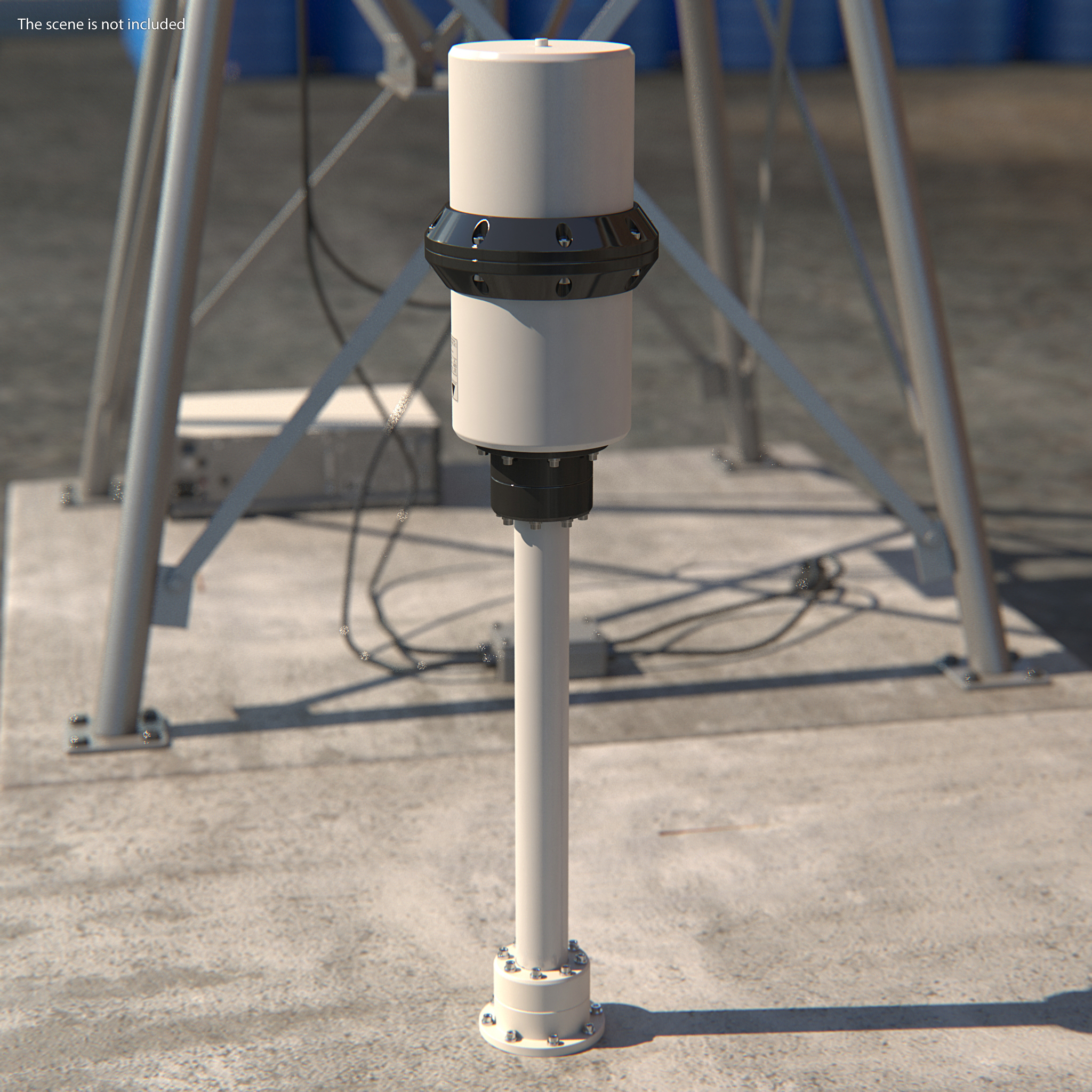 SAR Radio Direction Finder Antenna 3D model