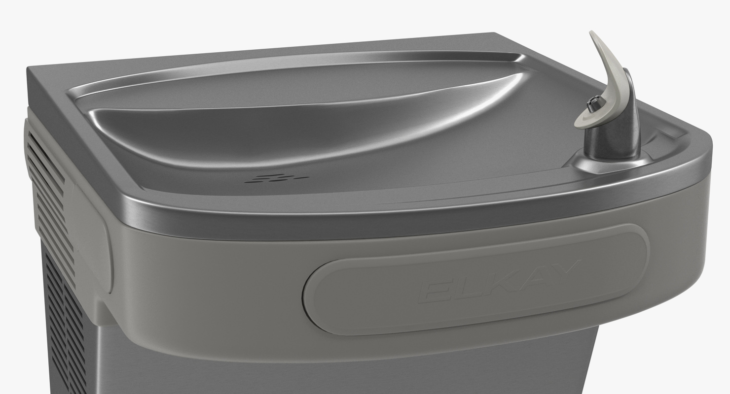 3D Drinking Fountain Elkay model