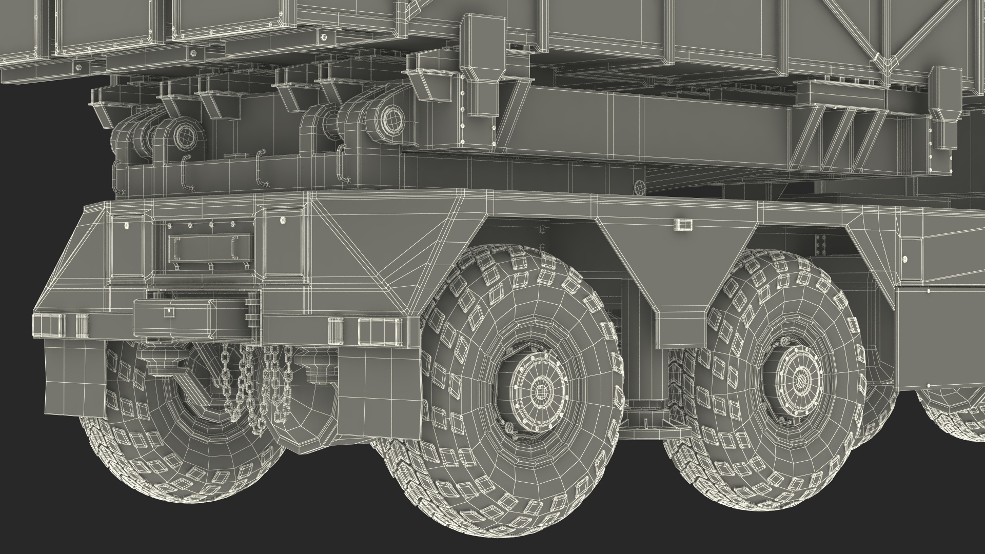 3D Chinese MLRS WS-2D Green Camouflage Rigged for Maya