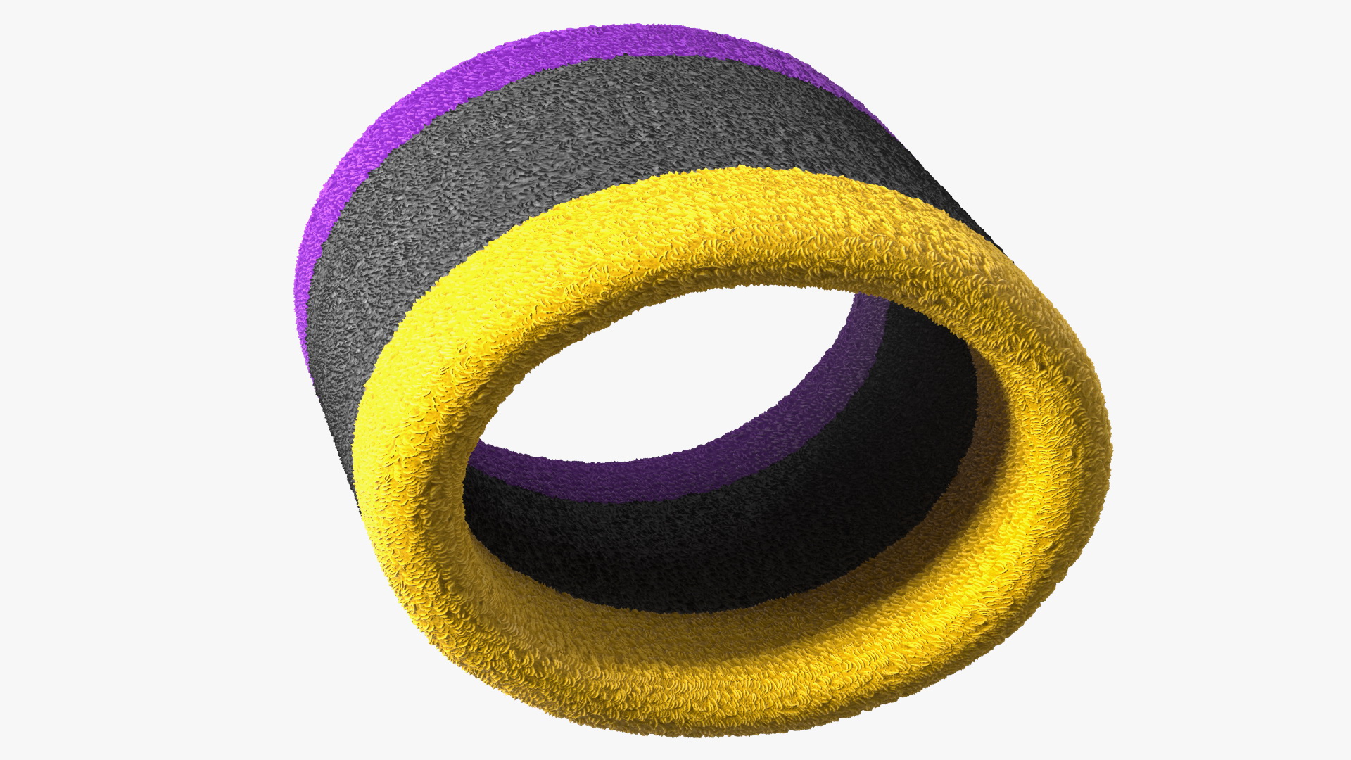 3D Sport Wristband Colored model
