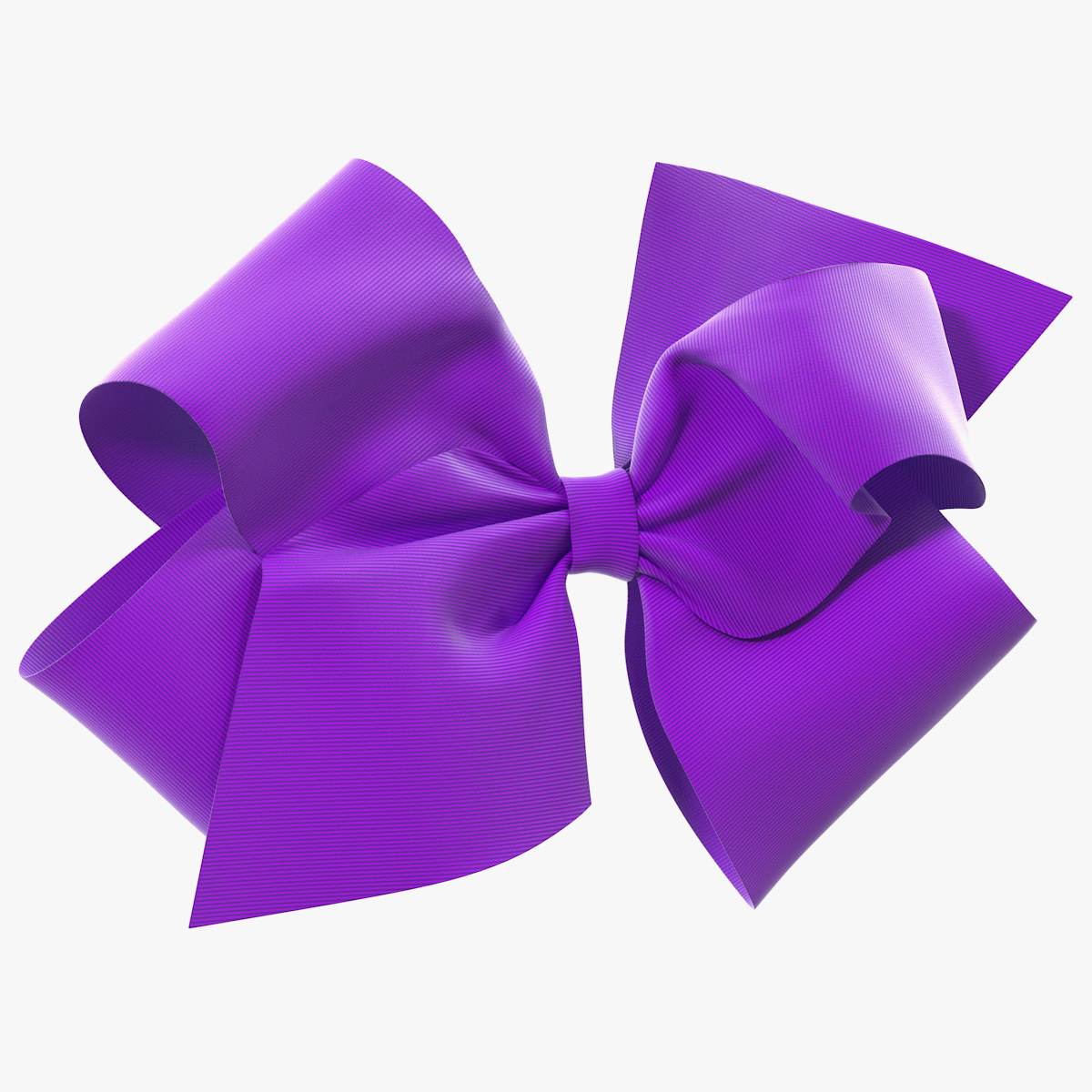 Purple Hair Bow