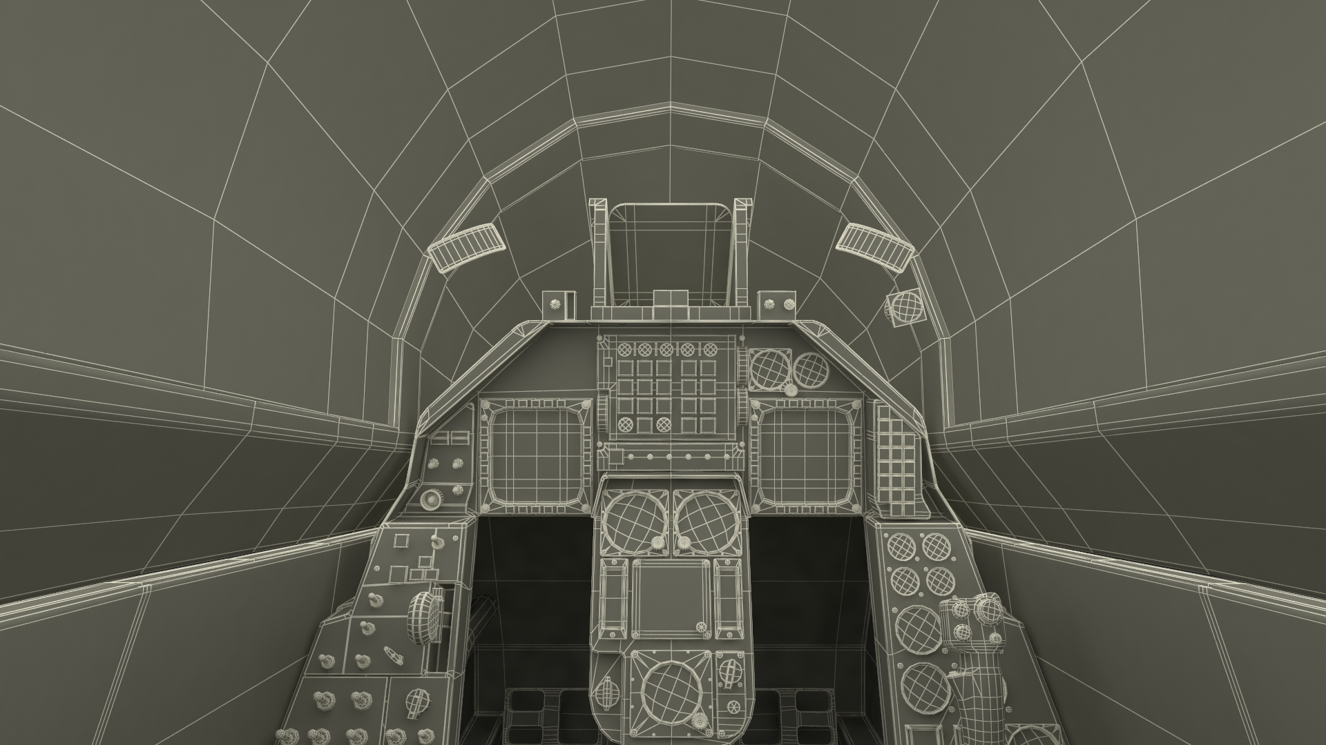 AIDC F-CK-1 Unarmed Fighter Jet Green 3D