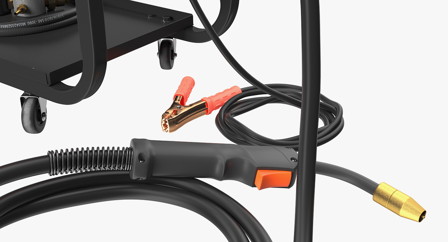 3D MIG Welder on Cart model