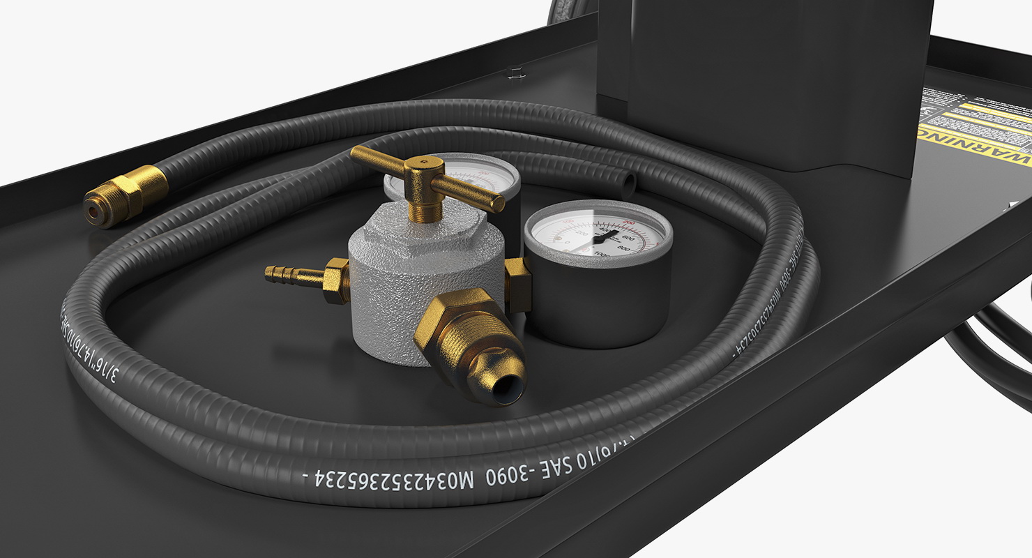 3D MIG Welder on Cart model