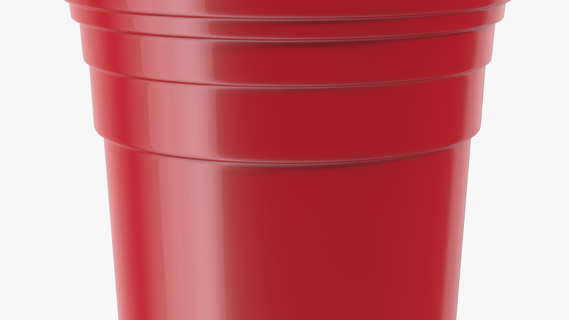 3D Reusable Plastic Party Cup