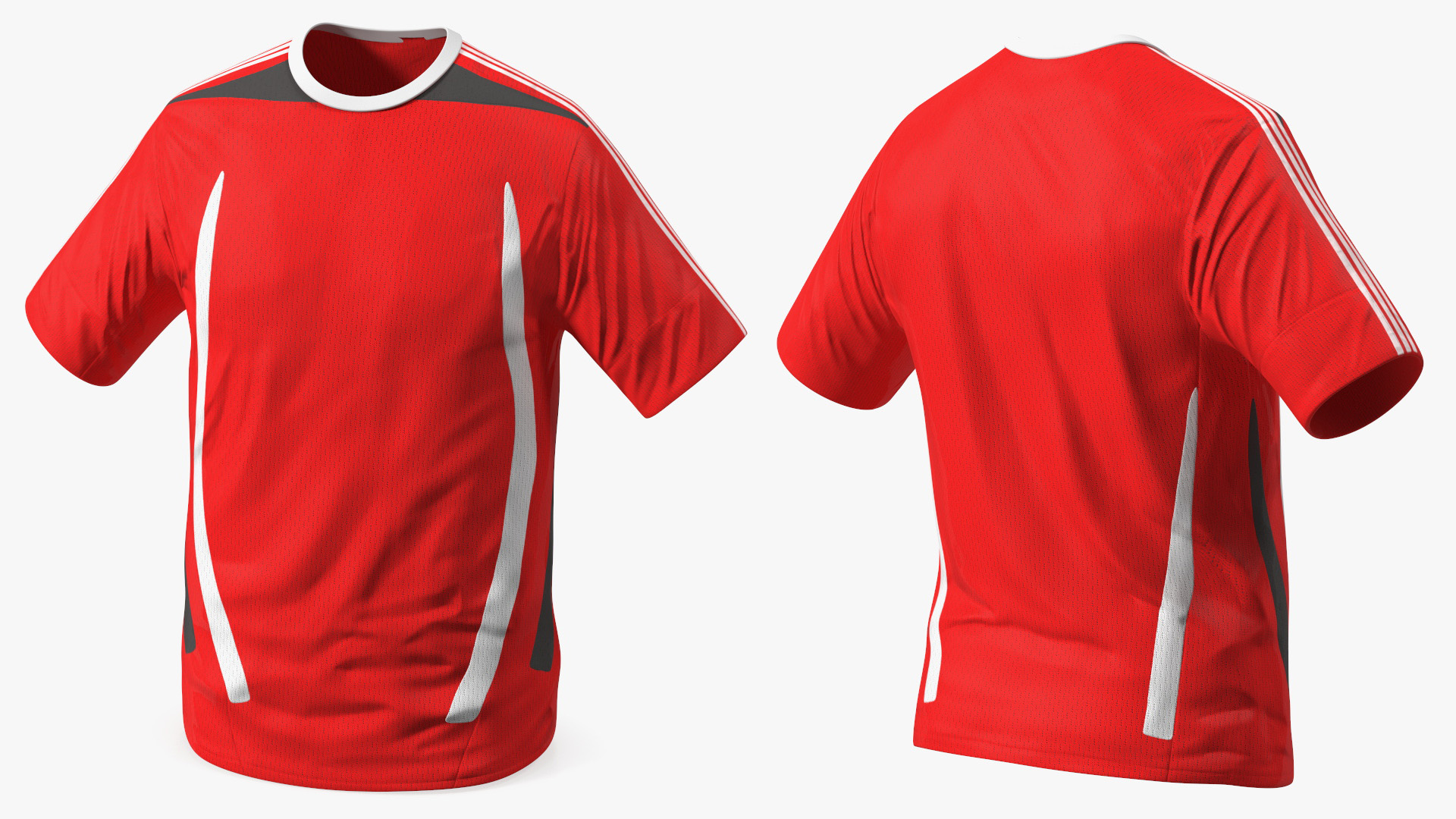 Soccer Jersey Sportswear 3D model
