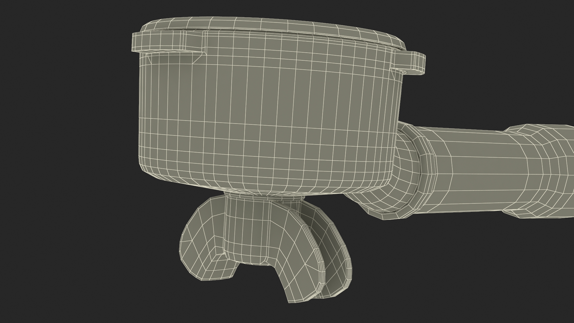 3D Portafilter with Pressed Ground Coffee model