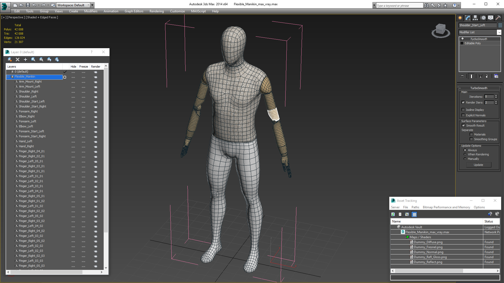 3D Flexible Manikin
