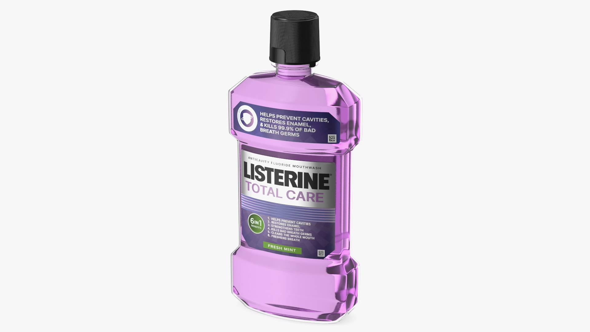 3D Listerine Total Care Anticavity Fluoride Mouthwash 250ml