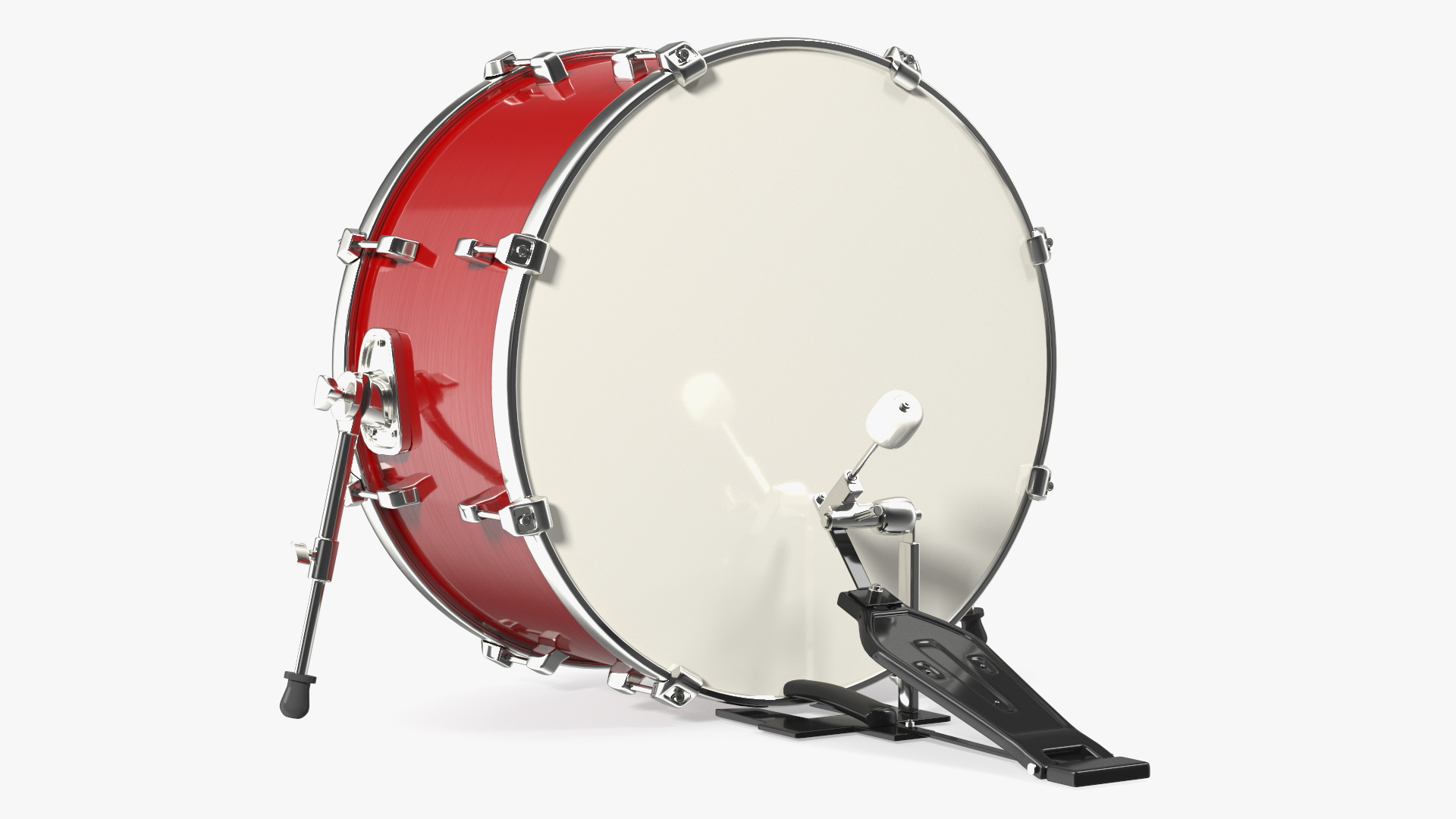 3D model Drum Head with Pedal